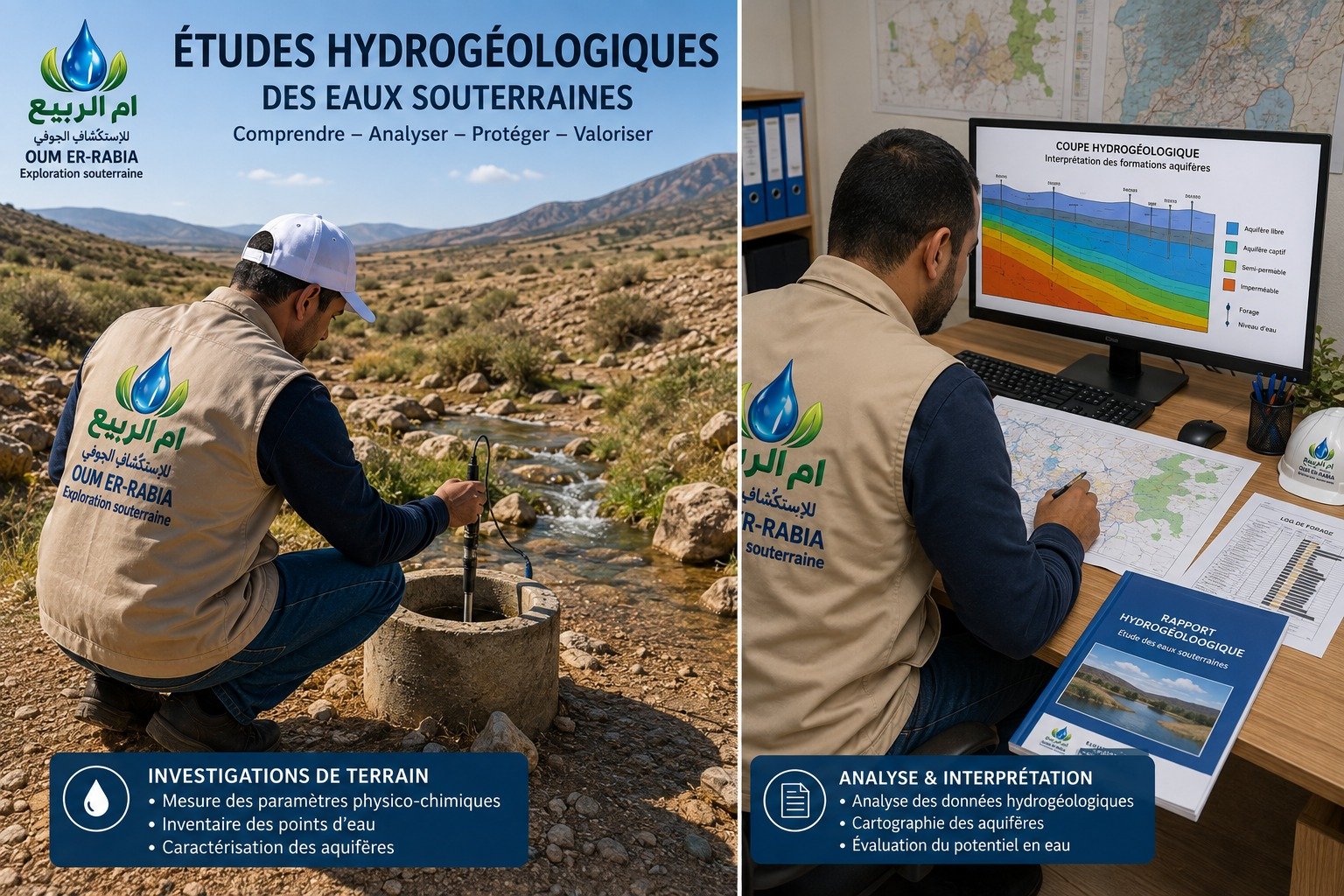 Études hydrogéologiques