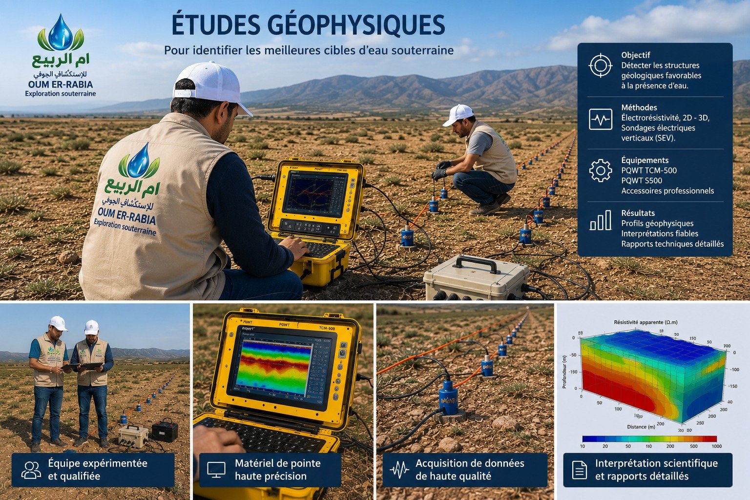 Études géophysiques